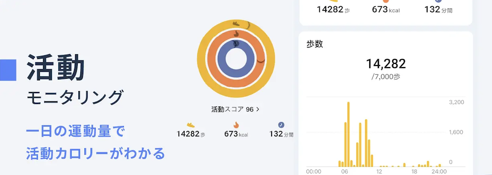 活動モニタリング